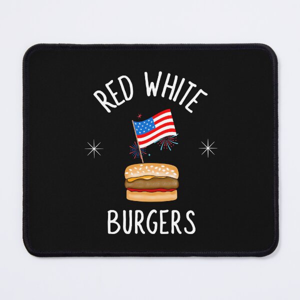 Item preview, Red White And Blue Burgers designed and sold by Sartoris Art.