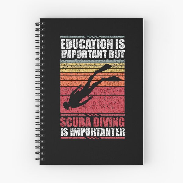 Item preview, Education Is Important But Scuba Diving Is Importanter designed and sold by GabbyKash.