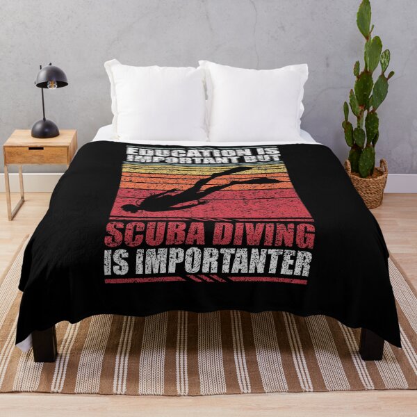 Item preview, Education Is Important But Scuba Diving Is Importanter designed and sold by GabbyKash.