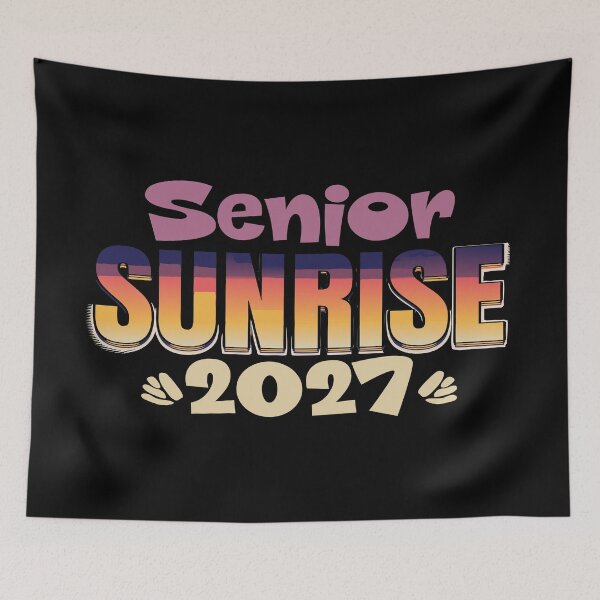 Item preview, Vintage Senior Sunrise 2027 Seniors of Class Graduation designed and sold by Colorfulman.