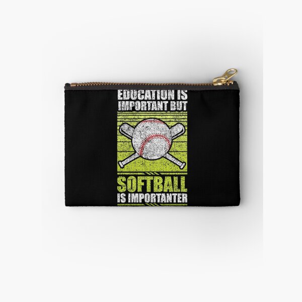 Item preview, Education Is Important But Softball Is Importanter designed and sold by GabbyKash.