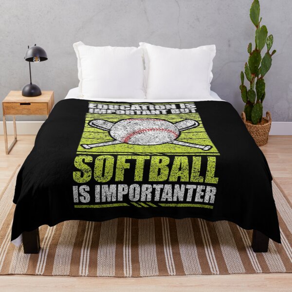 Item preview, Education Is Important But Softball Is Importanter designed and sold by GabbyKash.