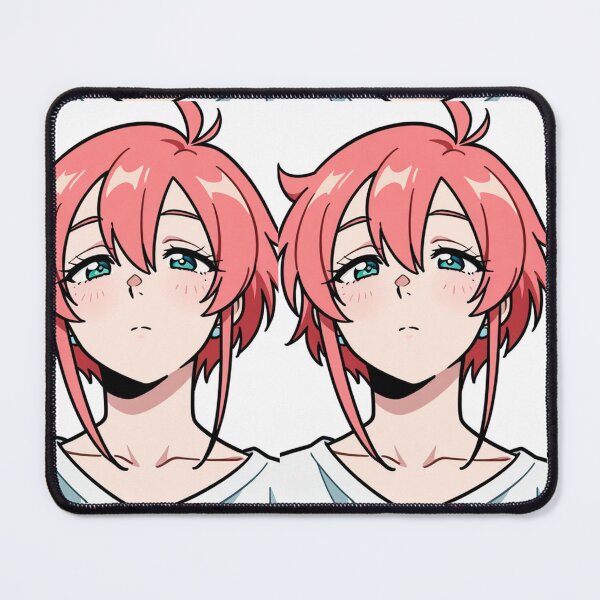Item preview, Anime - Pink Hair Girl Turquoise Eyes designed and sold by AnimeShin.