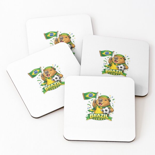 Item preview, Capybara World Cup Football Fan Design designed and sold by Aramdesing.