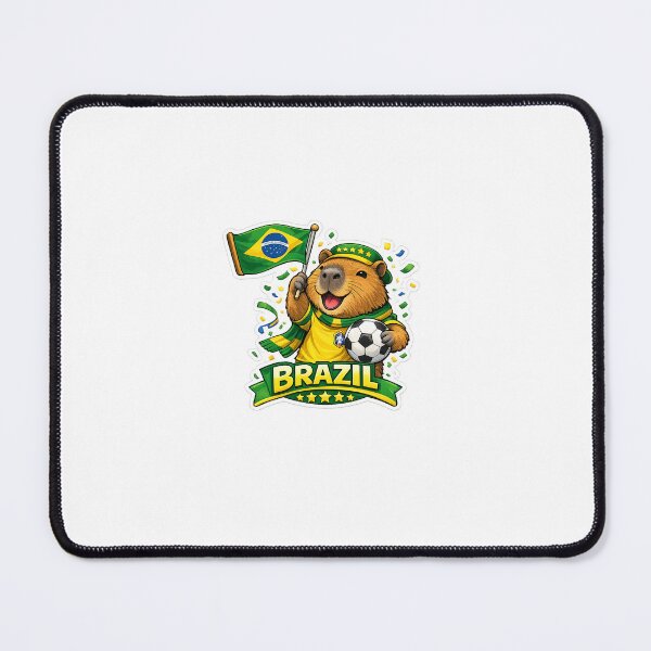 Item preview, Capybara World Cup Football Fan Design designed and sold by Aramdesing.