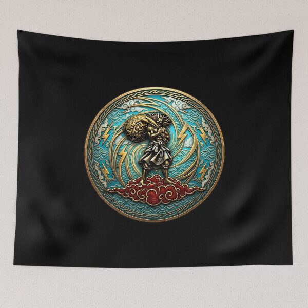 Item preview, ​FUJIN: The Wind Master - SDJ Gold Emblem Series designed and sold by Spirits Dark Japan.