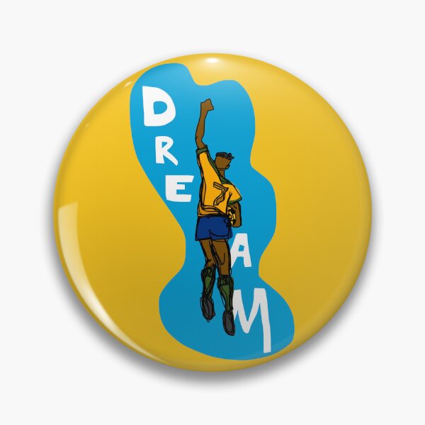 Item preview, BRASIL SOCCER PLAYER - RAW FOOTBALL ART designed and sold by declash.