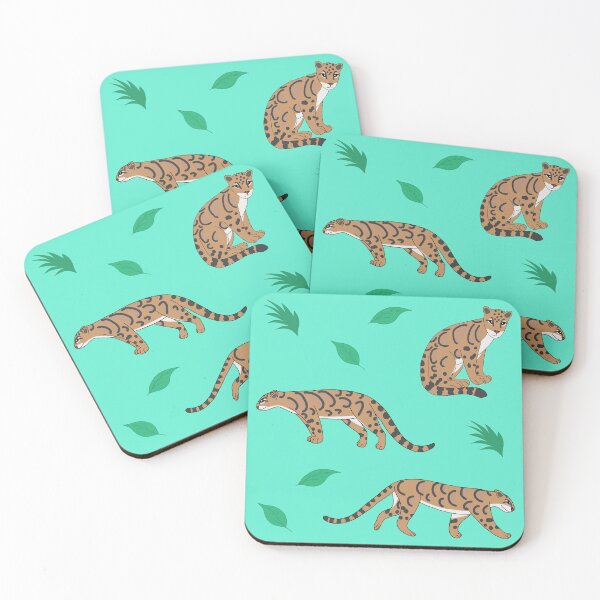 Item preview, Clouded Leopards designed and sold by Leapingdoe.