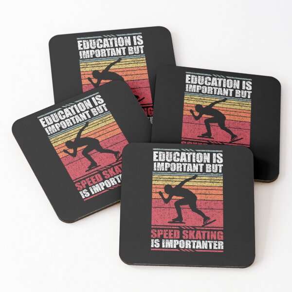 Item preview, Education Is Important But Speed Skating Is Importanter designed and sold by GabbyKash.