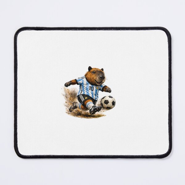 Item preview, Capybara World Cup Football Fan Design designed and sold by Aramdesing.