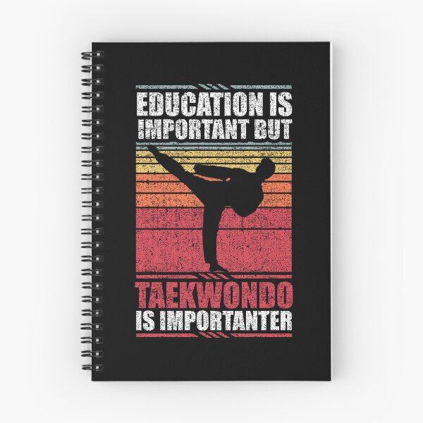 Item preview, Education Is Important But Taekwondo Is Importanter designed and sold by GabbyKash.