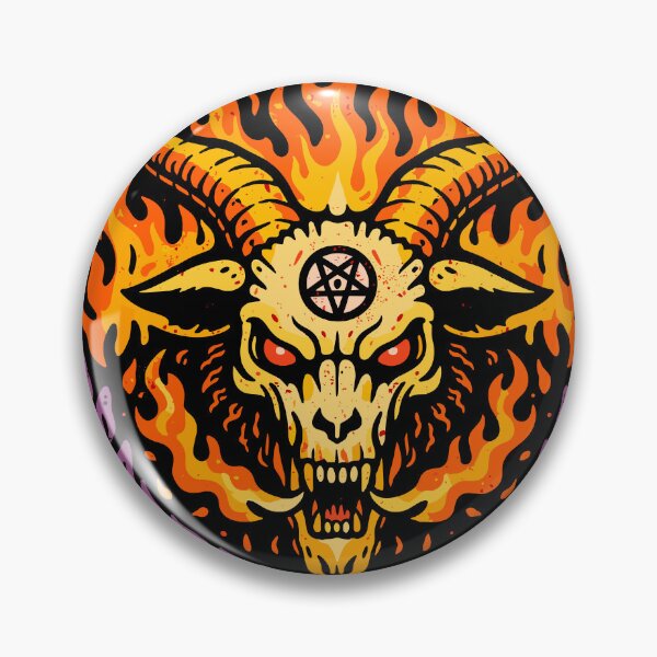 Item preview, Hellfire Demon Bad Breath T-Shirt designed and sold by Matinez Pink.