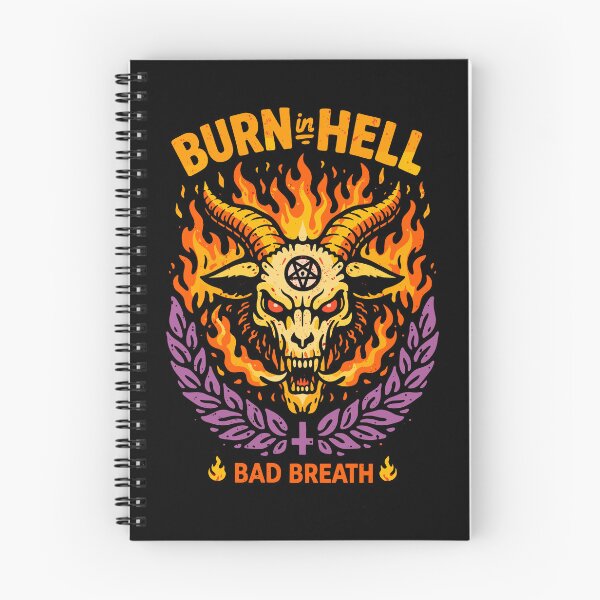 Item preview, Hellfire Demon Bad Breath T-Shirt designed and sold by Matinez Pink.