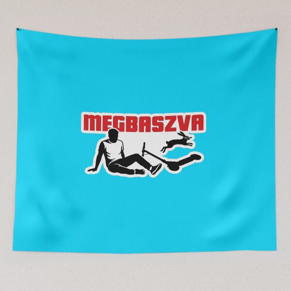 Item preview, Hungarian GTA Wasted Meme - Megbaszva Edition designed and sold by pakehart.