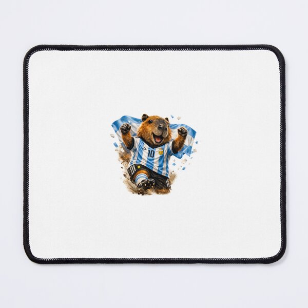 Item preview, Capybara World Cup Football Fan Design designed and sold by Aramdesing.