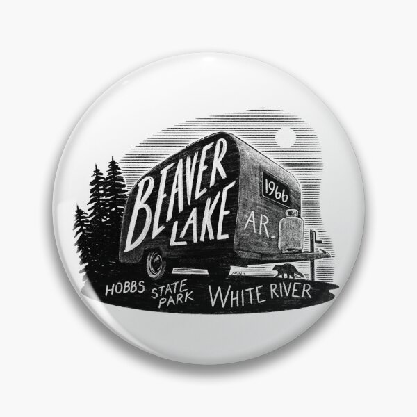 Item preview, Beaver Lake Arkansas Camper designed and sold by John Morris Illustration.