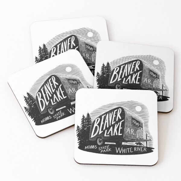 Item preview, Beaver Lake Arkansas Camper designed and sold by John Morris Illustration.