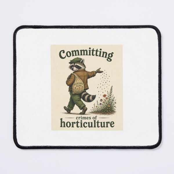 Item preview, Crimes Of Horticulture designed and sold by NoDataCenters.