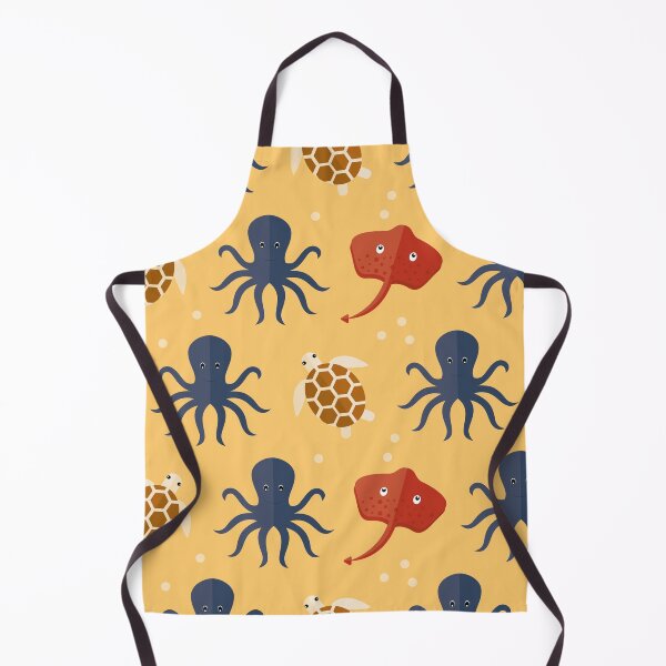 Item preview, Ocean adventures on yellow designed and sold by reneesillus.