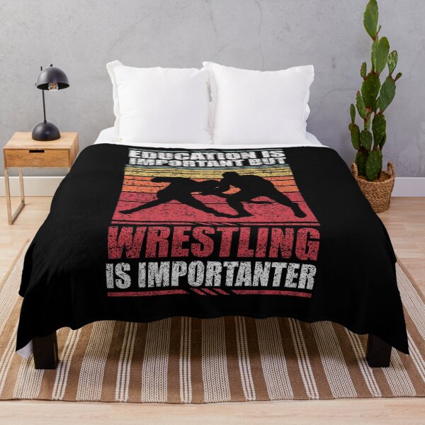 Item preview, Education Is Important But Wrestling Is Importanter designed and sold by GabbyKash.