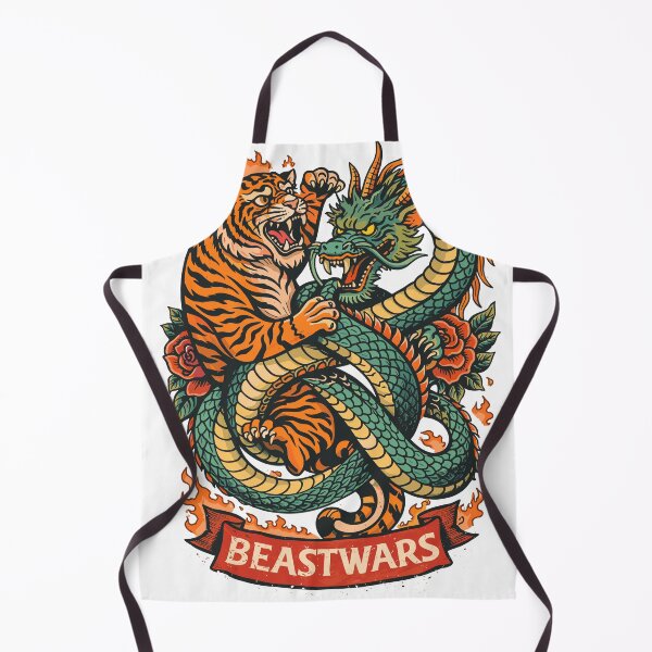 Item preview, Tiger vs Dragon Tattoo Art designed and sold by Matinez Pink.