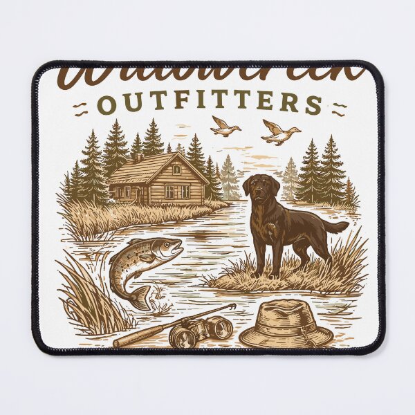 Item preview, Willowcreek Outfitters Hunting Fishing designed and sold by Matinez Pink.