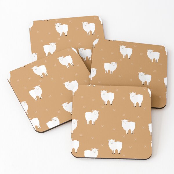 Item preview, Sheep on brown designed and sold by reneesillus.