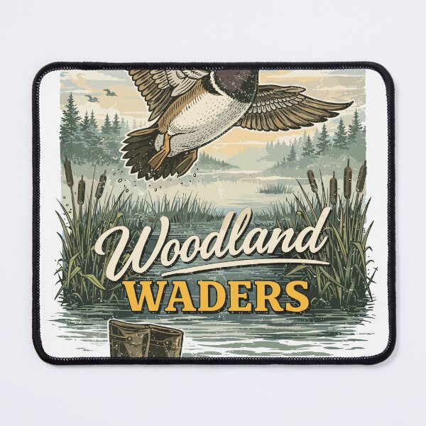 Item preview, Woodland Waders Hunting T-Shirt designed and sold by Matinez Pink.