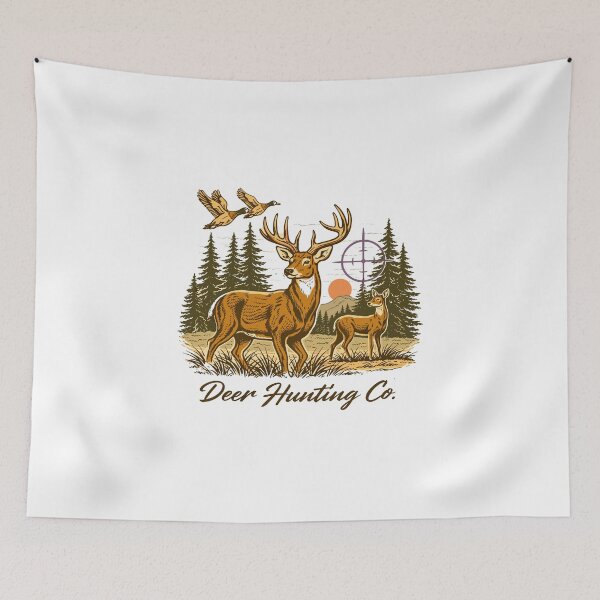Item preview, Deer Hunting Co. T-Shirt designed and sold by Matinez Pink.