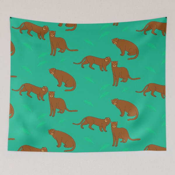 Item preview, Jaguarundi Red Cats designed and sold by Leapingdoe.