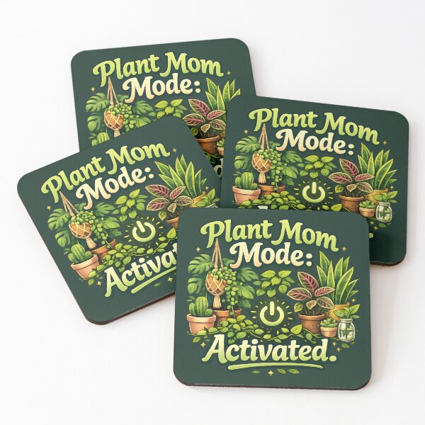 Item preview, Plant Mom Mode Activated – Funny Houseplant Lover Botanical Design designed and sold by blankTeeShirt.