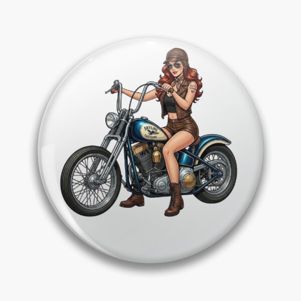 Item preview, "Biker Rebels: The Feminine Elegance" designed and sold by CHRIST5000.