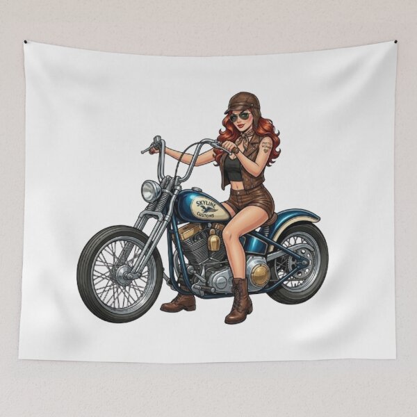 Item preview, "Biker Rebels: The Feminine Elegance" designed and sold by CHRIST5000.