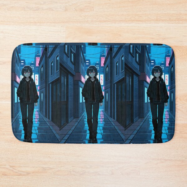 Item preview, Anime - Red Eyes Night Alley Walk designed and sold by AnimeShin.