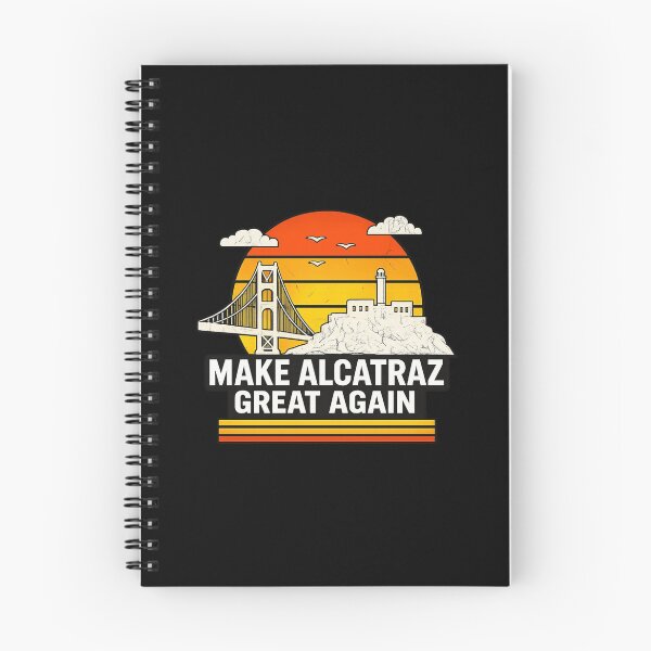 Item preview, Make Alcatraz Great Again San Francisco Retro Parody designed and sold by Ekonolotie.