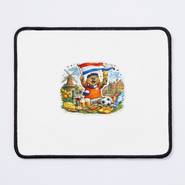 Item preview, Capybara World Cup Football Fan Design designed and sold by Aramdesing.