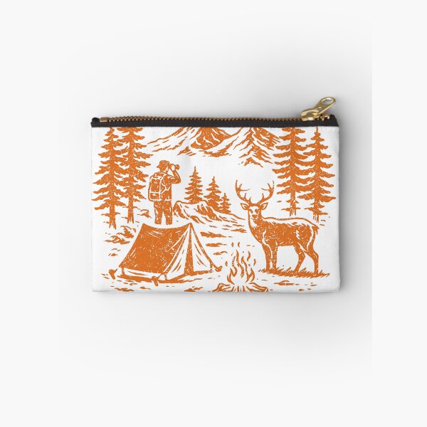 Item preview, Rocky Cedar Outfitters Camping Adventure designed and sold by Matinez Pink.