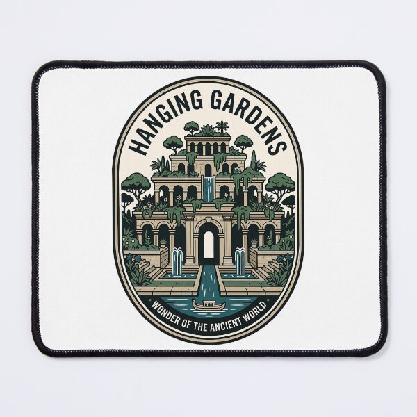 Item preview, Vintage Hanging Gardens of Babylon Ancient Wonder designed and sold by k3rstman1.