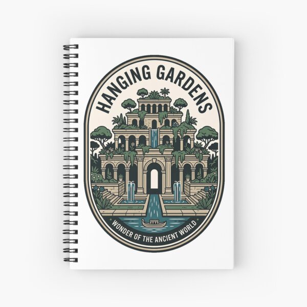 Item preview, Vintage Hanging Gardens of Babylon Ancient Wonder designed and sold by k3rstman1.
