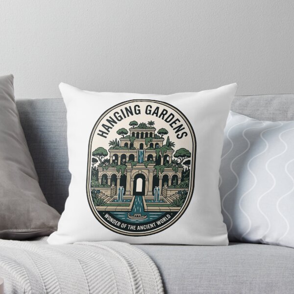 Item preview, Vintage Hanging Gardens of Babylon Ancient Wonder designed and sold by k3rstman1.