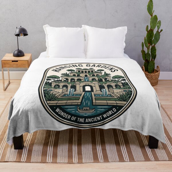 Item preview, Vintage Hanging Gardens of Babylon Ancient Wonder designed and sold by k3rstman1.
