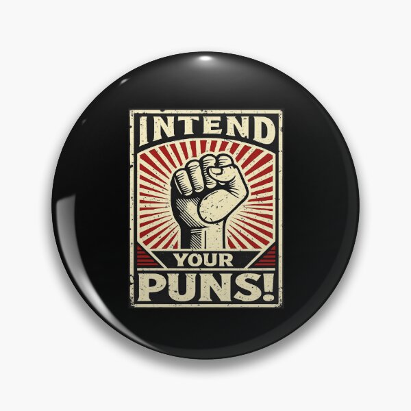 Item preview, Intend Your Puns Funny Wordplay Grammar Humor designed and sold by Ekonolotie.