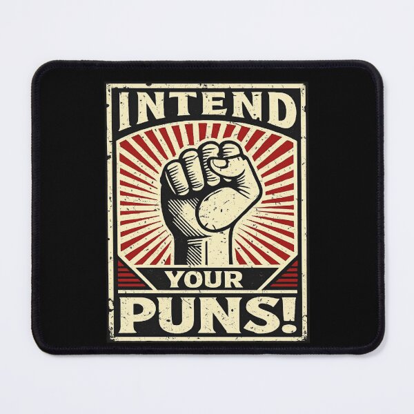 Item preview, Intend Your Puns Funny Wordplay Grammar Humor designed and sold by Ekonolotie.