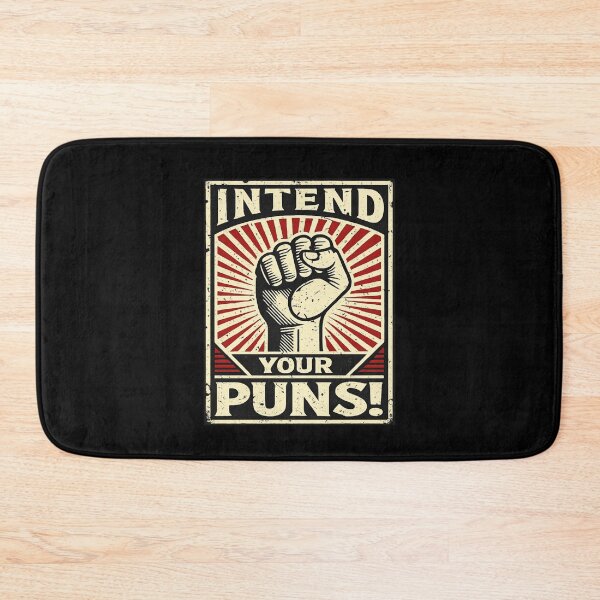 Item preview, Intend Your Puns Funny Wordplay Grammar Humor designed and sold by Ekonolotie.