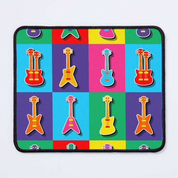 Item preview, Pop Art Guitars Pattern designed and sold by PILANTROP.