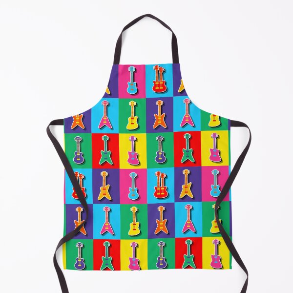 Item preview, Pop Art Guitars Pattern designed and sold by PILANTROP.