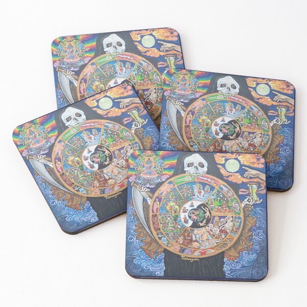 Item preview, Bhavachakra (Buddhist Wheel of Life) designed and sold by TathagataFamily.