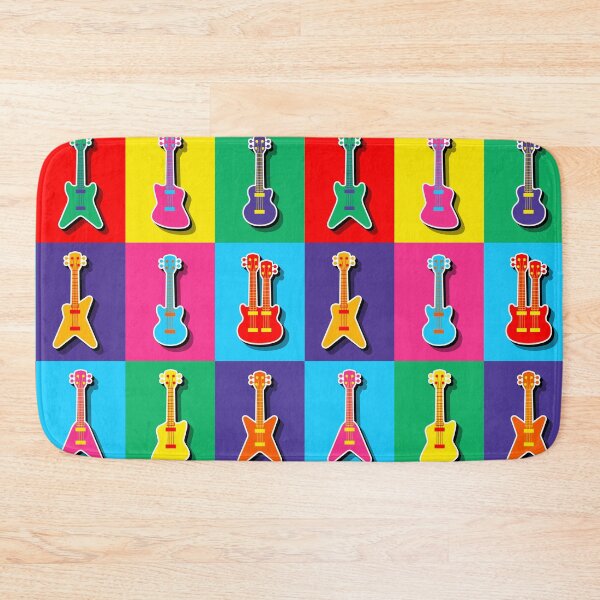 Item preview, Pop Art Guitars Pattern designed and sold by PILANTROP.