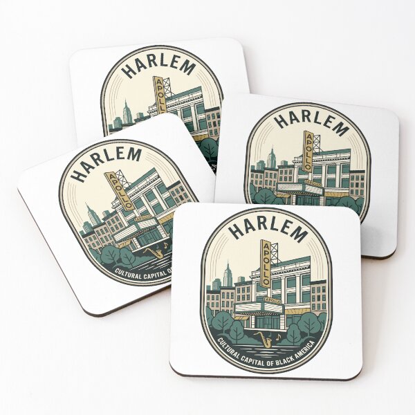 Item preview, Harlem Apollo Theater Vintage Jazz Cityscape designed and sold by k3rstman1.
