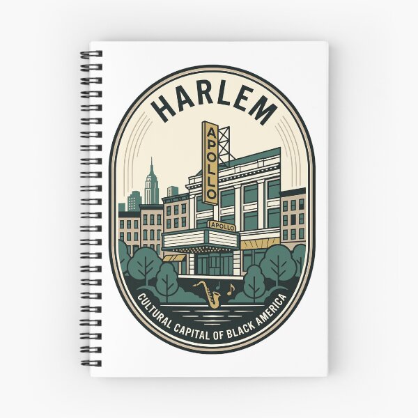 Item preview, Harlem Apollo Theater Vintage Jazz Cityscape designed and sold by k3rstman1.
